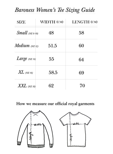 The Infinity Snakes of Time Women's Baroness Tee, Limited Edition Black / Fluro