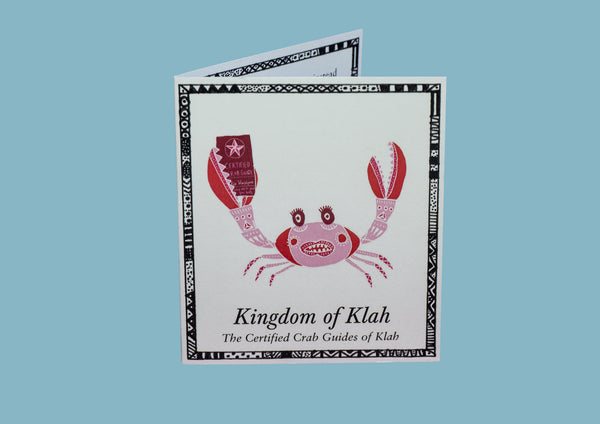 The Certified Crab Guides of Klah Men's Sovereign Tee, Navy