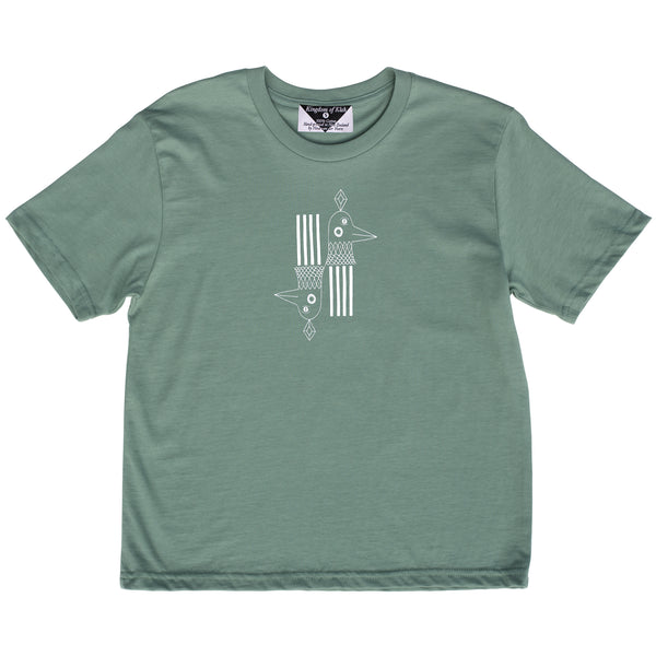 The Ravens of the Realms Women's Monarch Tee, Sage