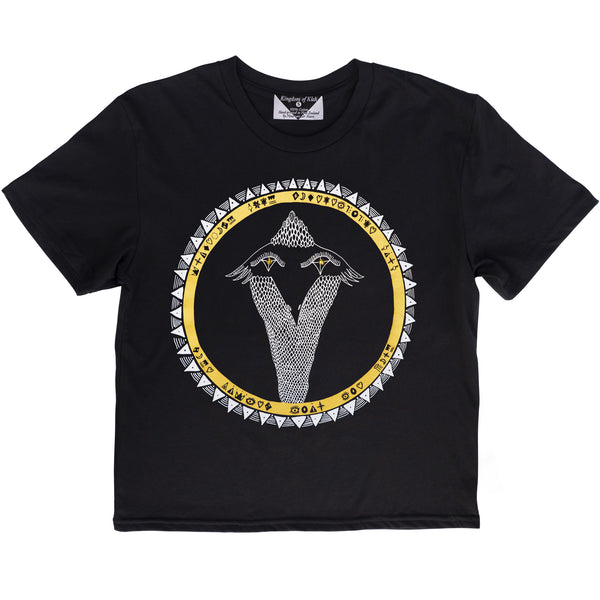Snakebird Gold Pikeletcycle Gang Women's Monarch Tee