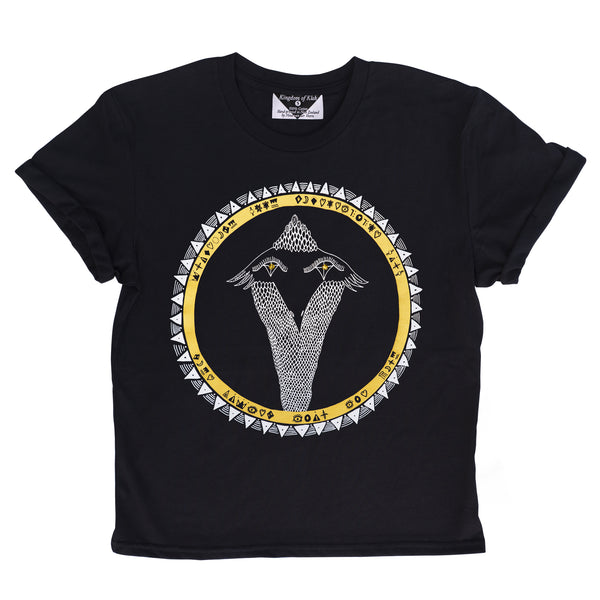 Snakebird Gold Pikeletcycle Gang Women's Monarch Tee