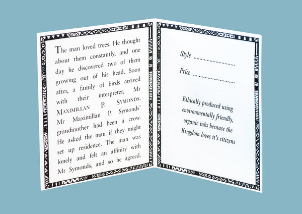 The Man Who Loved Trees Women's Monarch Tee