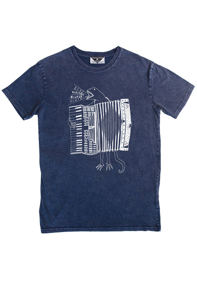 The Accordion of Unexpected Fortunes Men's Stonewash Tee