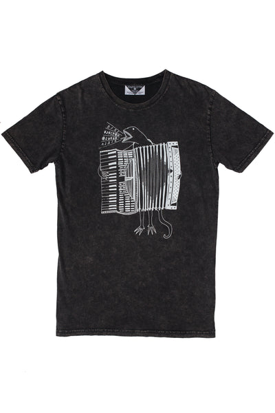 The Accordion of Unexpected Fortunes Men's Stonewash Tee