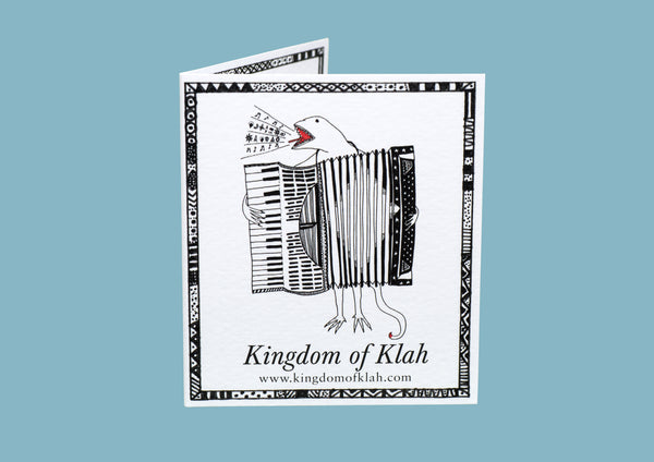 The Accordion of Unexpected Fortunes Unisex Royal Sweater