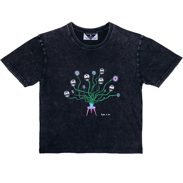 Burglavorous Snitcheri Women's Stonewash Monarch Tee