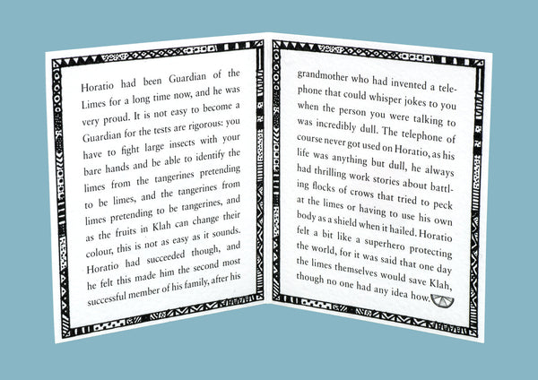 Horatio, Guardian of The Limes Men's Sovereign Tee, Black with Green/Pink