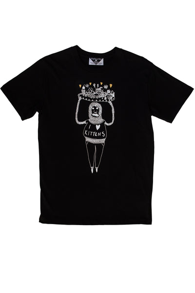I Heart Kittens Men's Sovereign Tee