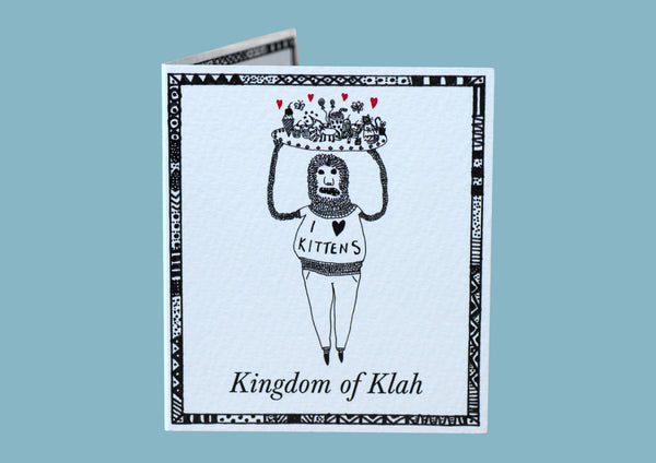 I Heart Kittens Royal Sweatshirt