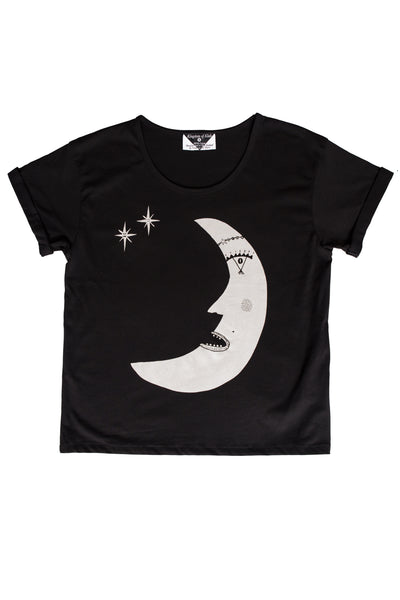 Les Moon (Poet) Women's Baroness Tee