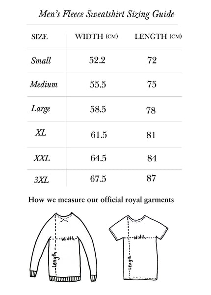 The Pancake Seas & The Wizard Hatted Fish Fleece Sweatshirt