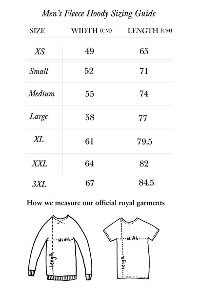 Mervyn Sagetusk, Esteemed Wisehog Men's Fleece Hoody