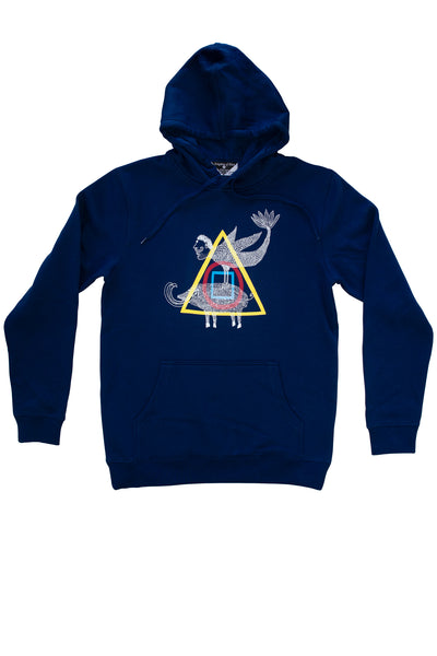 Mervyn Sagetusk, Esteemed Wisehog Men's Fleece Hoody