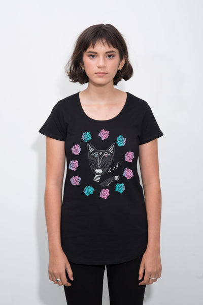 The Native Singing Cats Women's Duchess Tee