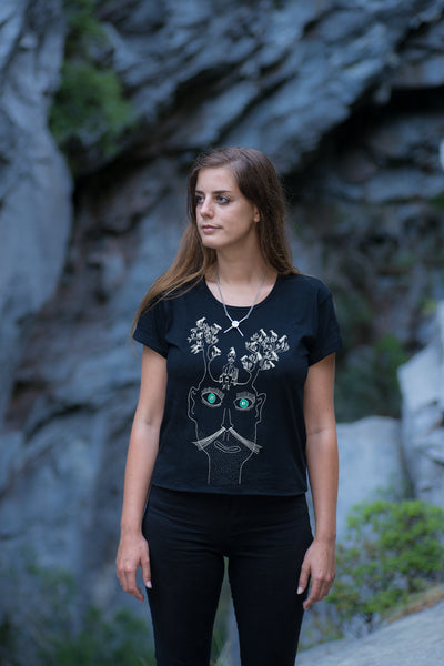The Man Who Loved Trees Women's Baroness Tee