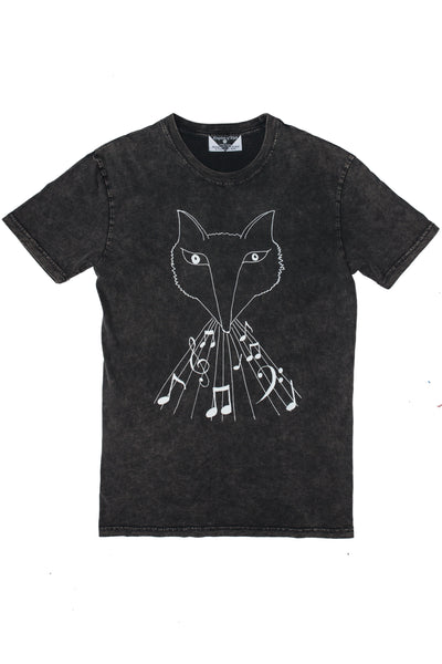 Wolf-Fox Men's Stonewash Tee