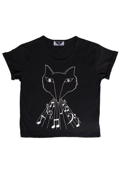 The Wolf-Fox Women's Baroness Tee