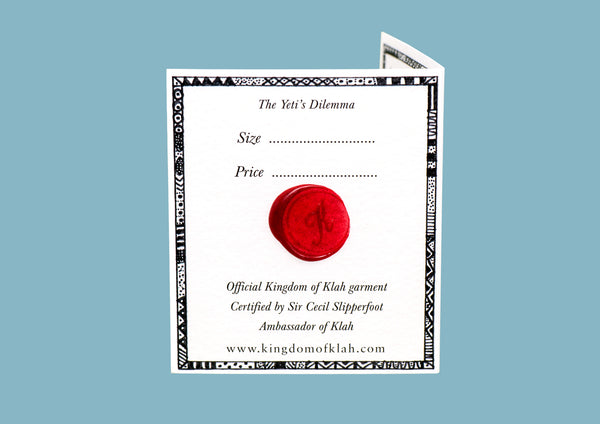 The Yeti's Dilemma Men's Stonewash Tee