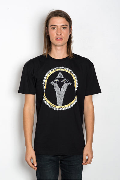 Snakebird Gold Pikeletcycle Gang Men's Sovereign Tee