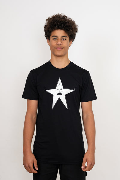 Henry the Culinary Star Men's Sovereign Tee Black/Silver