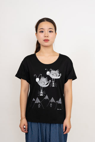 The Lantern Moth's Commemoration Women's Baroness Tee