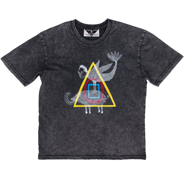 Mervyn Sagetusk Women's Monarch Tee, Stonewash