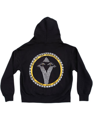 Snakebird Gold Pikeletcycle Gang Zip Up Women's Hoody