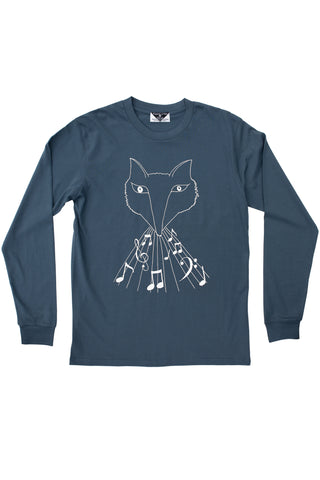 The Wolf-Fox Cuffed Longsleeve Tee