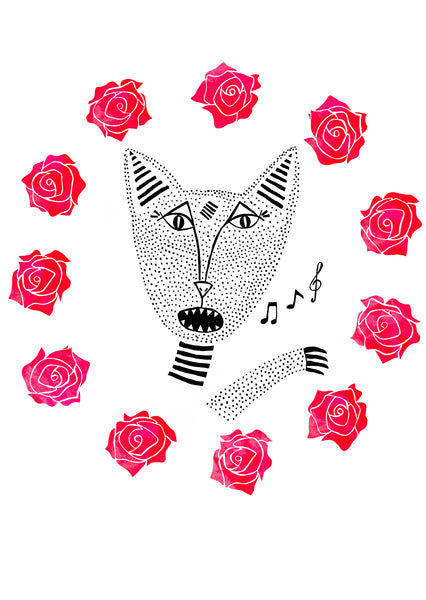Native Singing Cats Gift Card